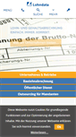 Mobile Screenshot of lohndata.de